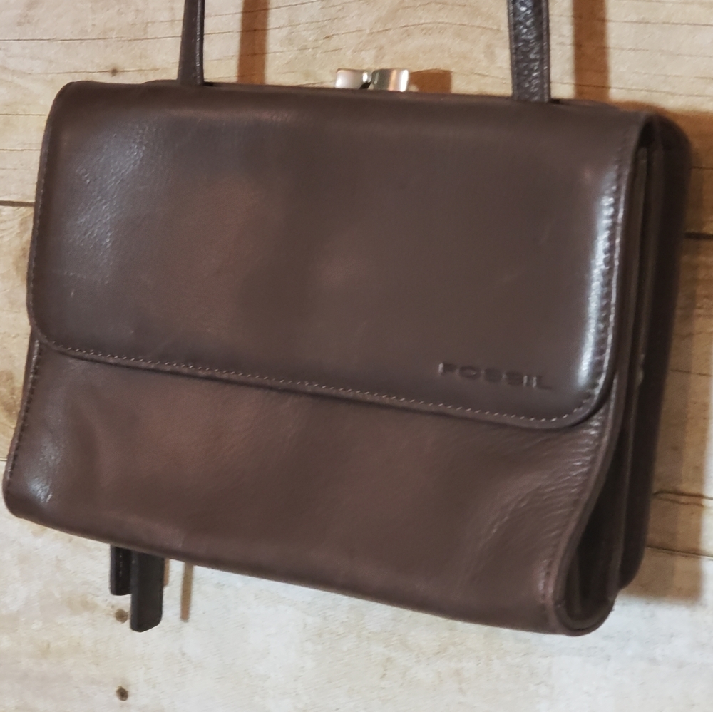 Fossil Wallet Travel Crossbody